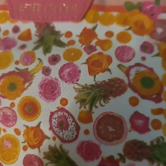 Estee Lauder Fruit/Floral Cosmetic Bag - Picture 3 of 5